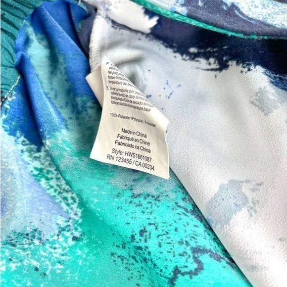 H by Halston Printed Pull On Culotte‎ Pants - Picture 4 of 5